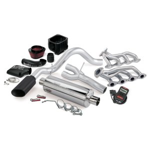 Chevrolet 1500 Performance Exhaust - Banks Power - PowerPack System - SS Single Exhaust - Black - `02-`06